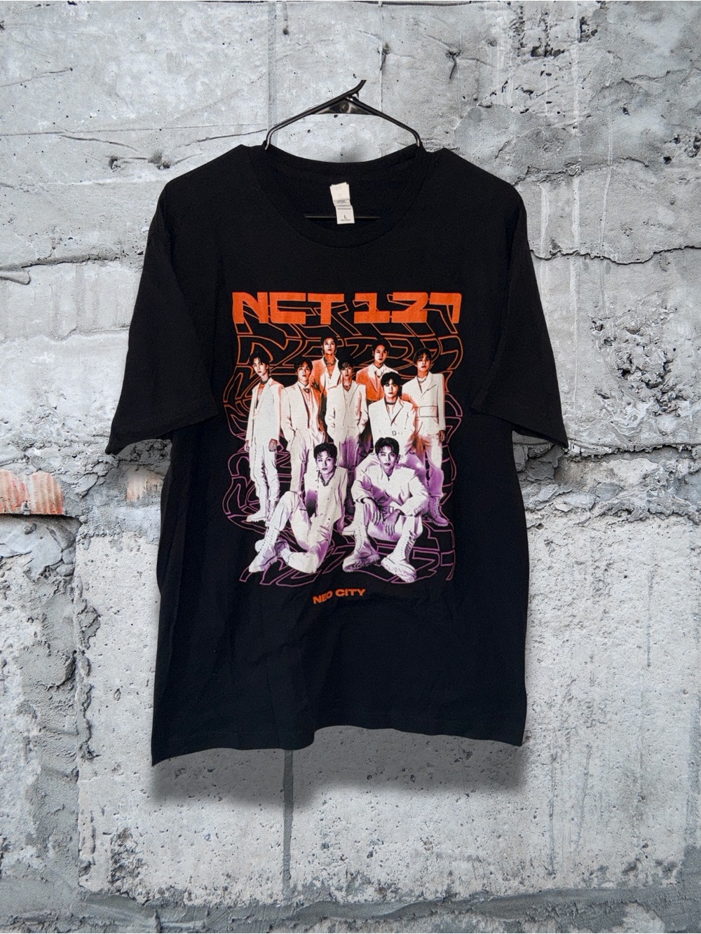 Black Graphic Short-Sleeve Tee